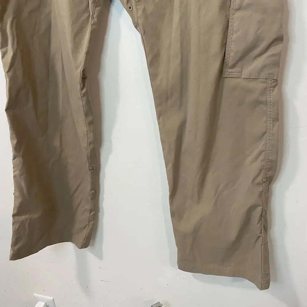 Prana Men's Zion Stretch Pants‎ Cargo Hiking Outdoor Tan XL x 30
